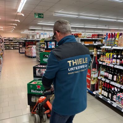 Ralf Thiele - Praktikum im Einzelhandel bei REWE Köckeritz in Pirna-Copitz