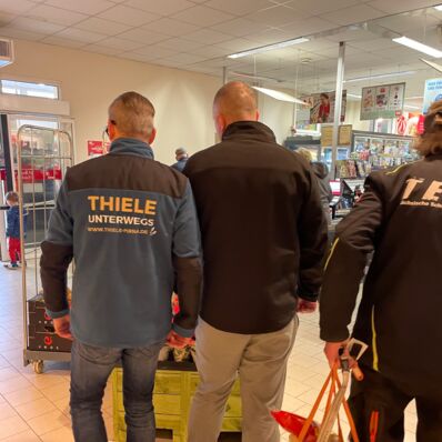 Ralf Thiele - Praktikum im Einzelhandel bei REWE Köckeritz in Pirna-Copitz
