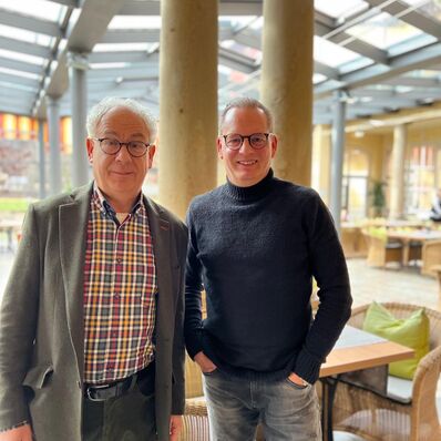 Ralf Thiele mit Tom Pauls