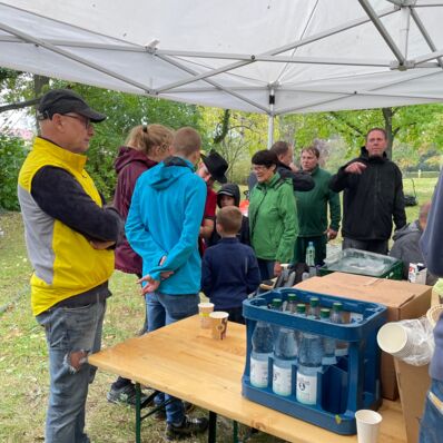 Anpacken im Brückenpark - Versorgung gesichert