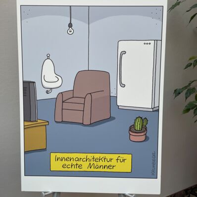 Karikatur von Uwe Krumbiegel