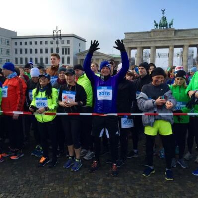 Ralf Thiele beim Berlin-Marathon