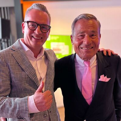 Ralf Thiele mit Wolfgang Grupp