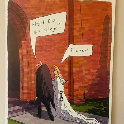 Karikatur von BECK