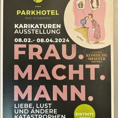 Karikaturenausstellung im Parkhotel Bad Schandau