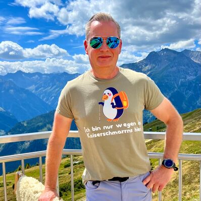 Ralf Thiele unterwegs in den Alpen