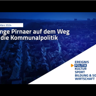 Junge Pirnaer auf dem Weg in die Kommunalpolitik Beitrag Pirna TV