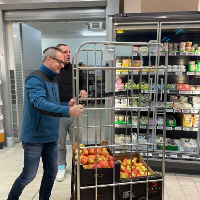 Ralf Thiele - Praktikum im Einzelhandel bei REWE Köckeritz in Pirna-Copitz