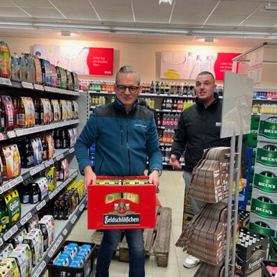 Ralf Thiele - Unterwegs im Einzelhandel mit Stefan Köckeritz im Getränkemarkt