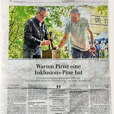 SZ-Artikel zum Abschied aus dem Aufsichtsrat der Lebenshilfe - Ralf Thiele