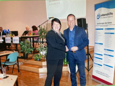 Wahl zum Vorstandsvorsitzenden des Lebenshilfe Pirna-Sebnitz-Freital e.V.