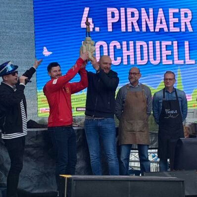 Siegerehrung 4. Pirnaer Kochduell 2023
