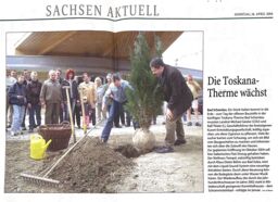 Ausschnitt Bau Toskana-Therme 2004