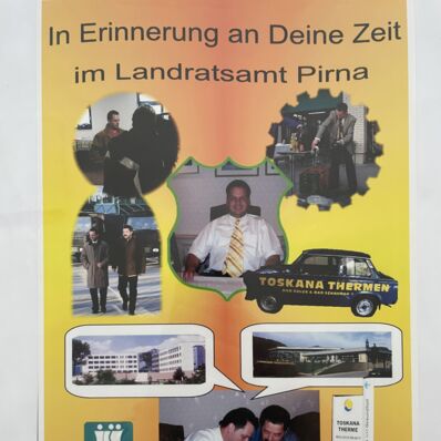 Ralf Thiele Erinnerung Tätigkeit im Landratsamt Pirna