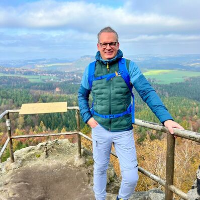 Ralf Thiele unterwegs in der Sächsischen Schweiz
